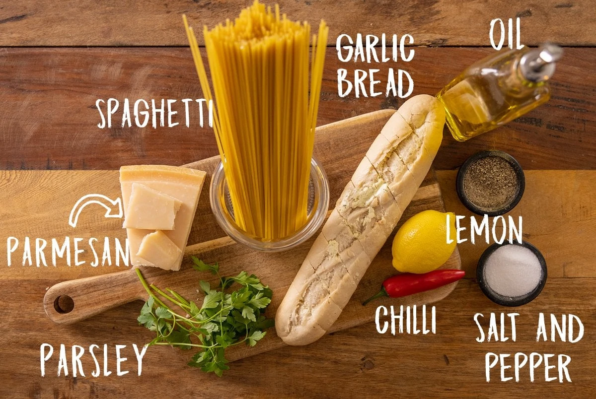 Garlic Bread Pasta